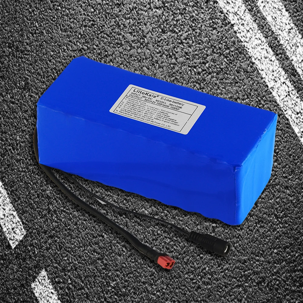 LiitoKala 36V 12Ah Электрический велосипед батарея 42V 12000mAh комплект литий ионный батарей
