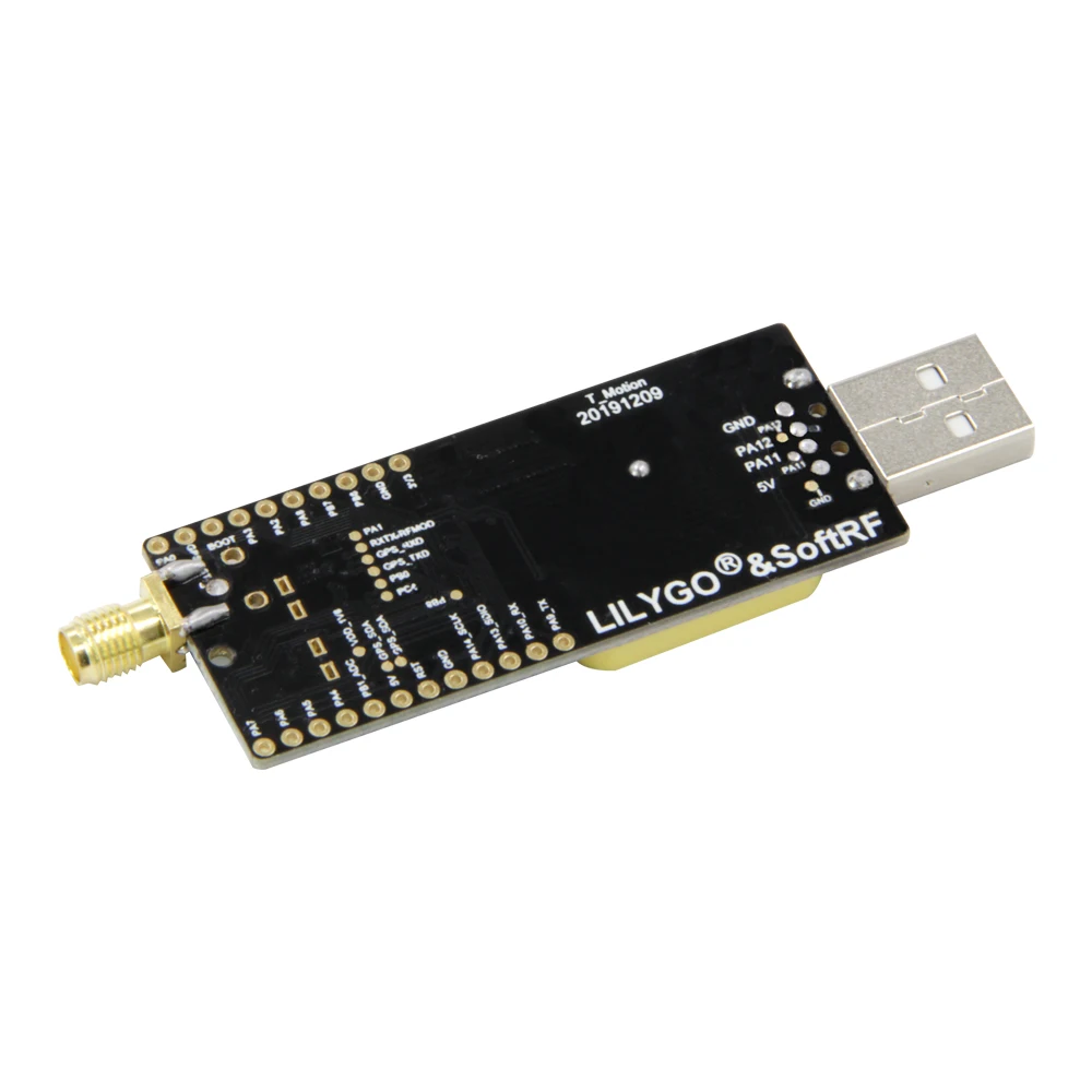 Лилиго®& SoftRF TTGO T Motion S76G Lora чип LORA 868/915/923 МГц Антенна GPS антенна USB разъем макетная