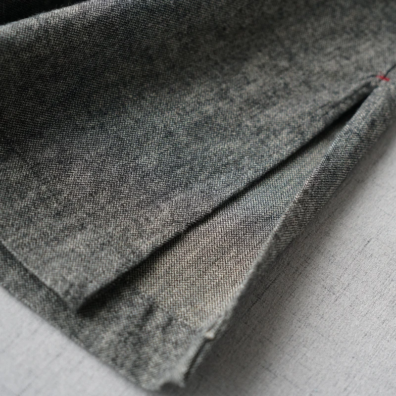 Spring Autumn New Arrival Women All-match Casual Loose Plus Size Japanese Style Brief Gray Comfortable Cotton Linen Trench Coats