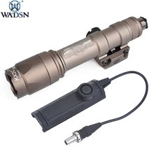 WADSN Airsoft suprefir M600 M600C скаутский фонарик 340 люмен светодиодный светильник для охотничьего оружия с двойной функцией Tape Swtich