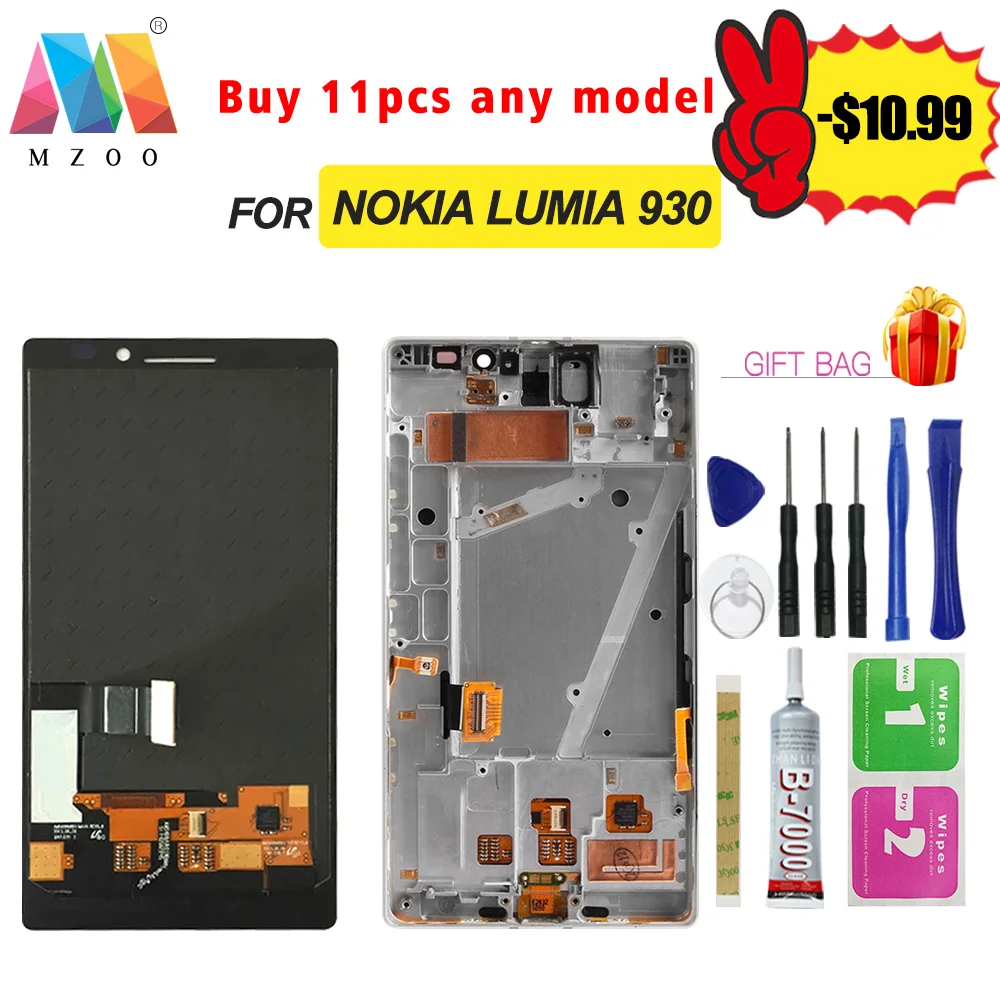 

100% TEST LCD For Nokia Lumia Lumia 930 RM-1045 RM-1087 Touch Screen Digitizer Assembly Touch Panel Assembly For Nokia Lumia 930