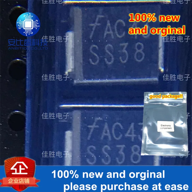 30 шт и 3A80V DO214AB шелкография SS38
