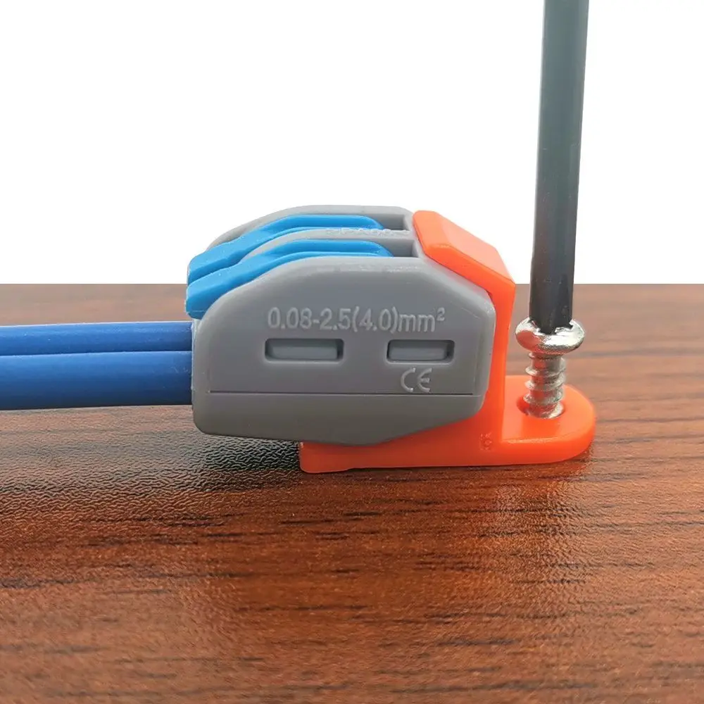 Mini Fast Boxed Wire Connector pin-222 Compact Conductor Spring Wiring Connector Conductor Push-in Terminal Block