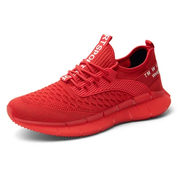 

sport para schoenen leisure causal men hombre mesh sapato fashion sapatilhas work deporte mannen knitting solid mens casuales