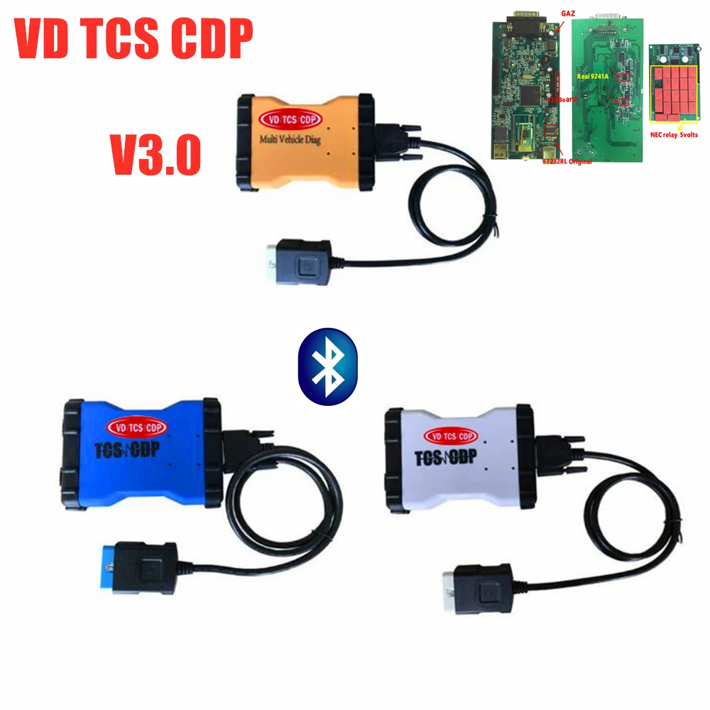 5 шт./лот VD TCD C-D-P,3/,00 keygen с Bluetooth сканер для автомобилей и грузовиков obd obd2 диагностический инструмент mvd vd600 Multi diag