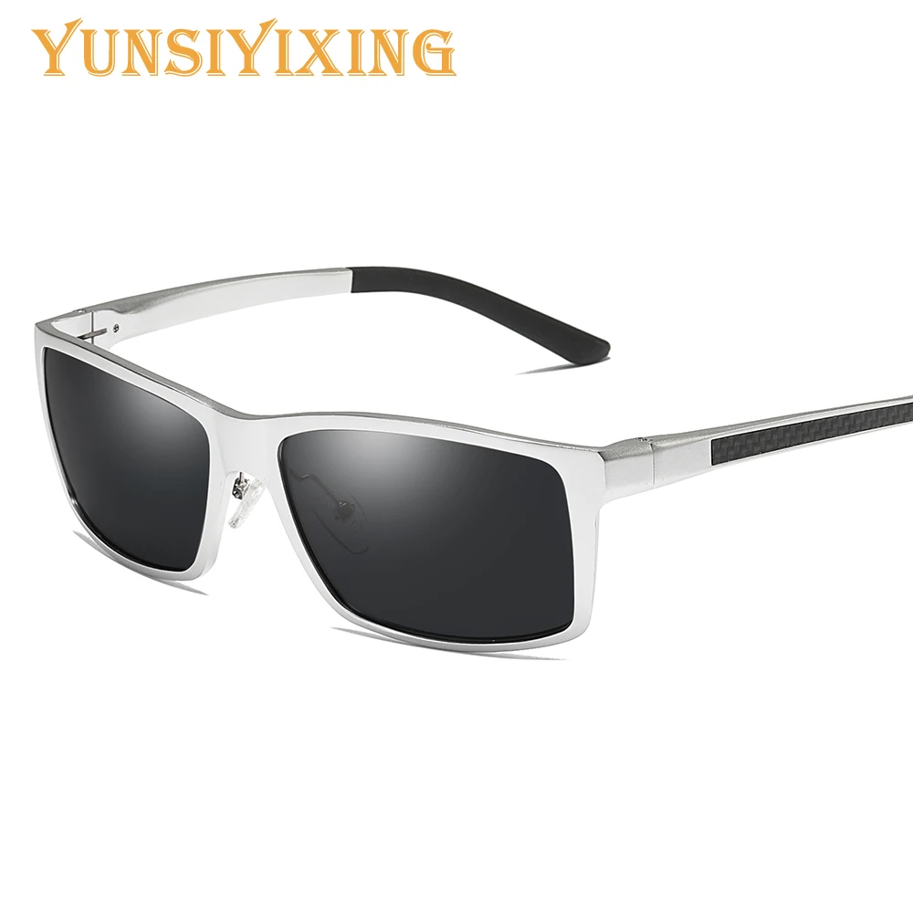 

YUNSIYIXING Brand Sunglasses Men's Polarized Sunglasses Anti Reflective Vintage For 2020 Aluminum Magnesium Frame Eyewear YS6519
