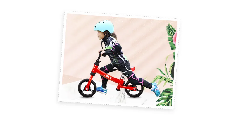 Детский балансировочный велосипед с высоким содержанием углерода, ходунки для детей, детские игрушки, подарок для детей 1,5-3 лет, для обучения, ходьбы, скутер, 8 дюймов, детский велосипед