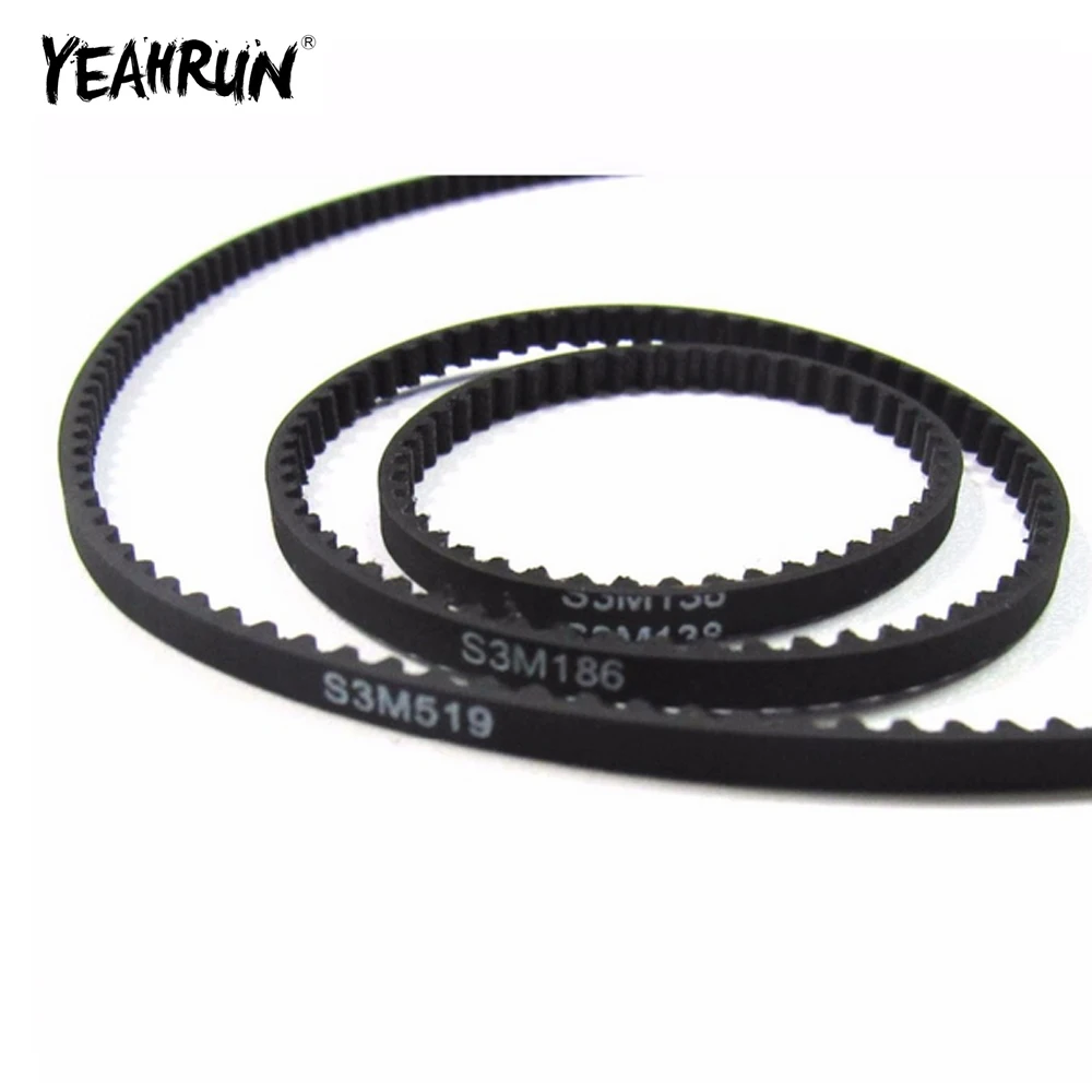 YEAHRUN передний Ремень пакет 138T 186T 519T для 1/10 Сакура D3 CS р/у дрейфующая двигатель