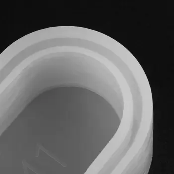 

Handmade 3D Silicone Candle Soap Flower Pot Mold Casting Concrete Cup Mould Craft DIY L4ME