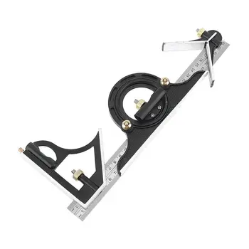 

300mm Stainless Steel Angle Ruler High-Grade Measuring Tool Combination Angle Ruler Multi-Function Combination Square