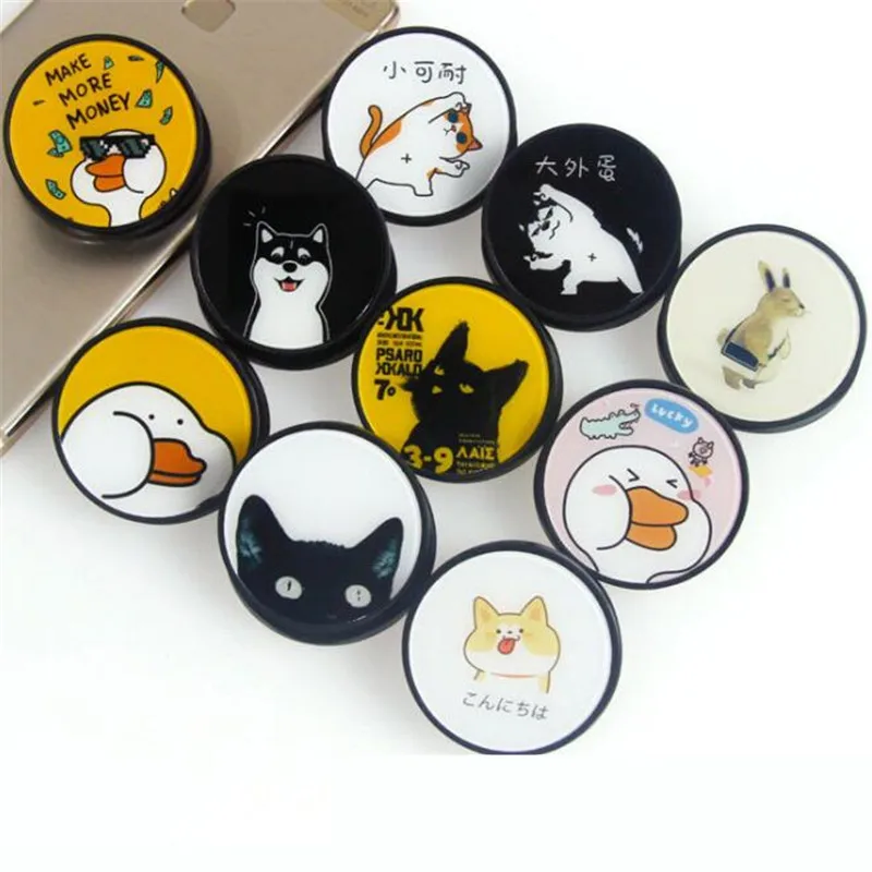 Держатель-подставка для мобильного телефона с изображением милого мультяшного