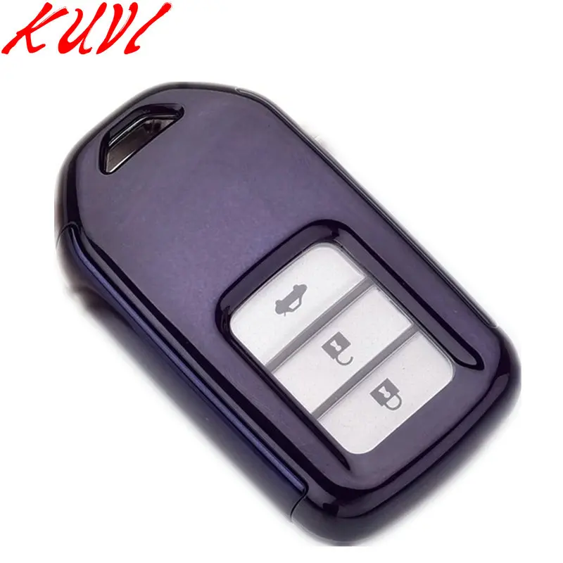 Мягкий ТПУ защитный чехол для ключей для Honda ELISION CIVIC JADE SPIRIOR ACCORD ODYSSEY FIT автомобильный Стайлинг защитный чехол