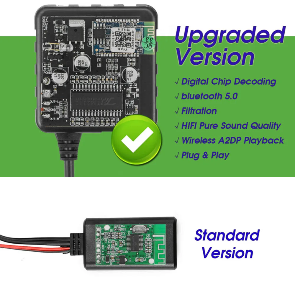 Черный Модуль Bluetooth кабель адаптер 5-12 В ABS для MMI 3g+ Q5 A5 A7 A6L A8L A4L