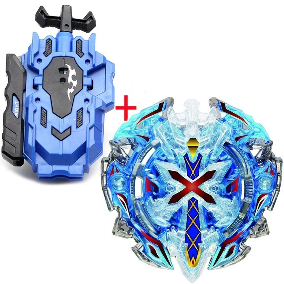 Горячая Beyblade Burst Launcher левая и правая двухсторонняя проволочная пусковая установка Bayblade игрушка Bable Drain Fafnir Феникс Bayblade Рождественский подарок - Цвет: b67