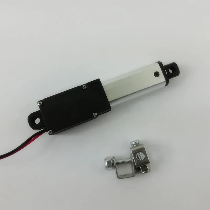 12V 6V DC new mini linear actuator with bracket 50mm customized stroke 150mm/sec speed free shipping
