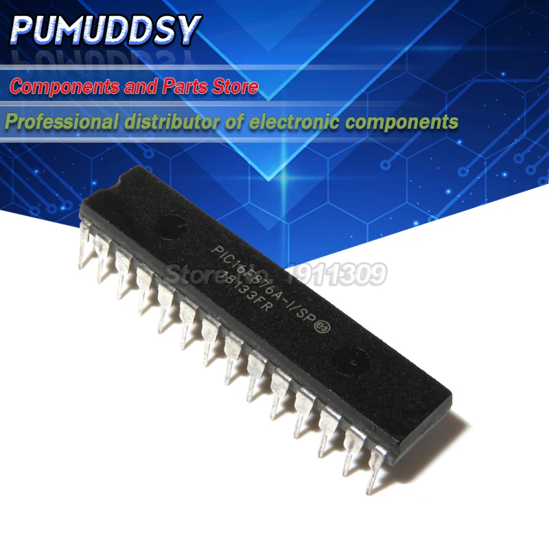 Pic16/ SP PIC16F876A PIC16F876 16F876A-I/SP DIP-28 IC PIC16F876A-I! | Электронные компоненты и принадлежности