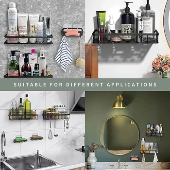 Alternative view of Amazing Wall Mounted Bathroom Shelves & Organiser