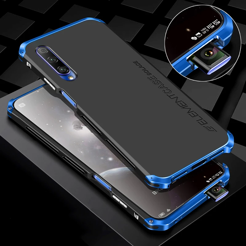 Противоударный металлический корпус для huawei Honor 9X/Pro, роскошный тонкий жесткий алюминиевый резиновый чехол для Honor 9X/Pro, чехол