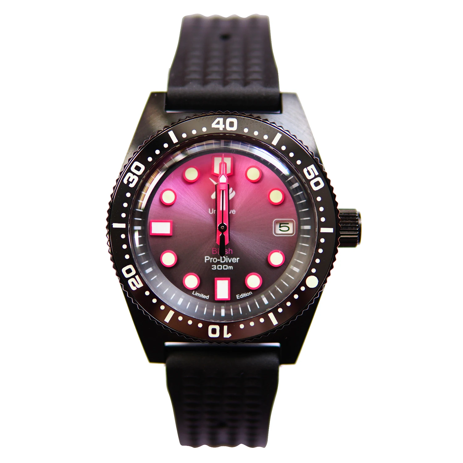Proxima Mens Mechanical Watches Automatic Watch For Men Dive 300m Waterproof Wristwatch C3 Luminous NH35 Sapphire Mirror Ceramic afbeelding