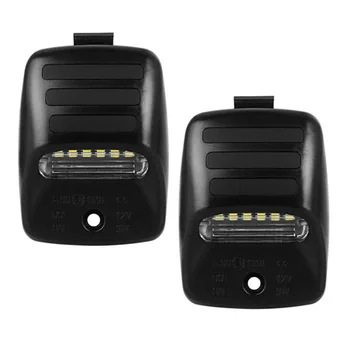 

RED OLED TUBE Full LED License Plate Light For Toyota Tacoma Tundra 05-15 Full LED Bumper License Plate Light Auto Parts