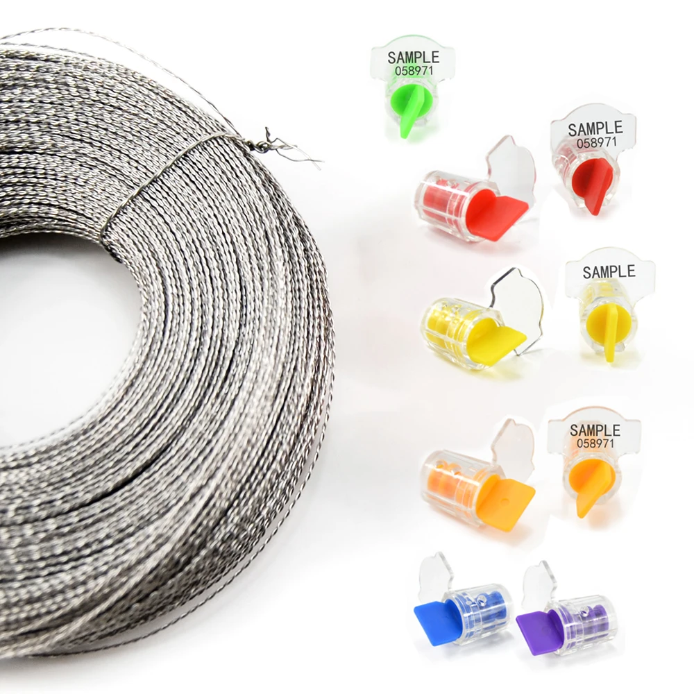 Twist Plastic Meter Seals High Electric Security Utility Tamper Proof