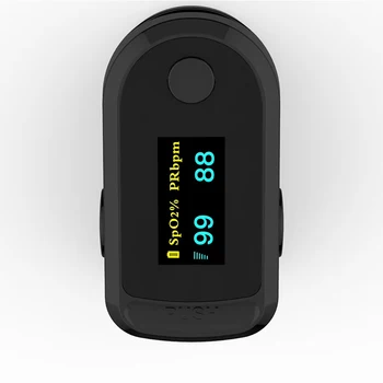 

Finger clip oximeter OLED display blood oxygen saturation detector heartbeat heart rate monitoring