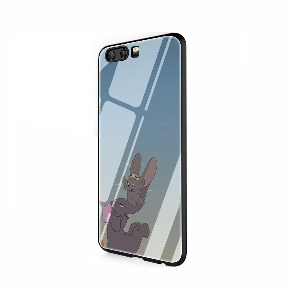 G3 Dumbo крышка из закаленного стекла чехол для Huawei P10 P20 P30 mate 20 Honor 9 10 Lite Pro 7A 8X P Smart - Цвет: G3