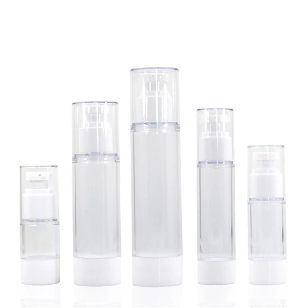 15ml 30ml 50ml 80ml 100ml Empty Serum Bottles Vacuum Pump Bottles AS Plastic Lotion Sub Bottling 2