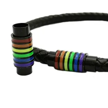 

Hand Enamel Painting Magnetic Clasps for Women Bracelet Making 6mm Colorful Clasps and Closure