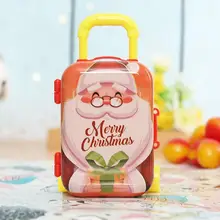 Новые рождественские украшения для конфет коробка креативный багаж портмоне Модный милый маленький кошелек Детский подарок игрушки