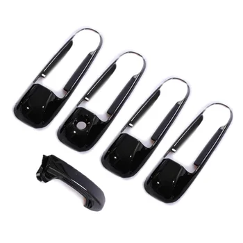 

Parts Door Handle Cover Accessories Car 8Pcs ABS For Jeep Grand Cherokee WJ 1999-2004