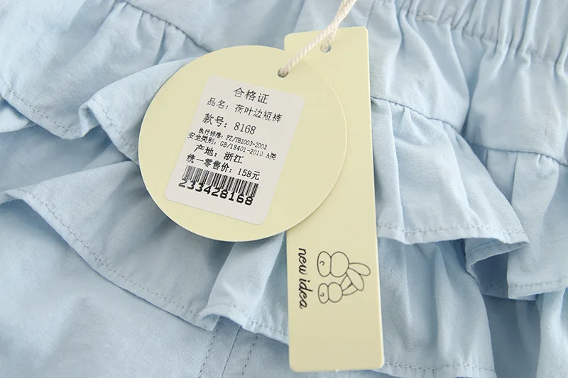 Idea2018 Summer New Style Baby GIRL'S Shorts Baby Solid Color Pure Cotton Fashion Korean-style Cool Crawler 8168