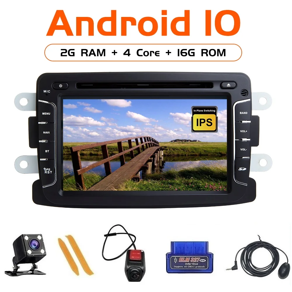 ZLTOOPAI Android 10 для Renault Duster Dacia Logan Sandero Xray 2 Авторадио Стерео головное устройство