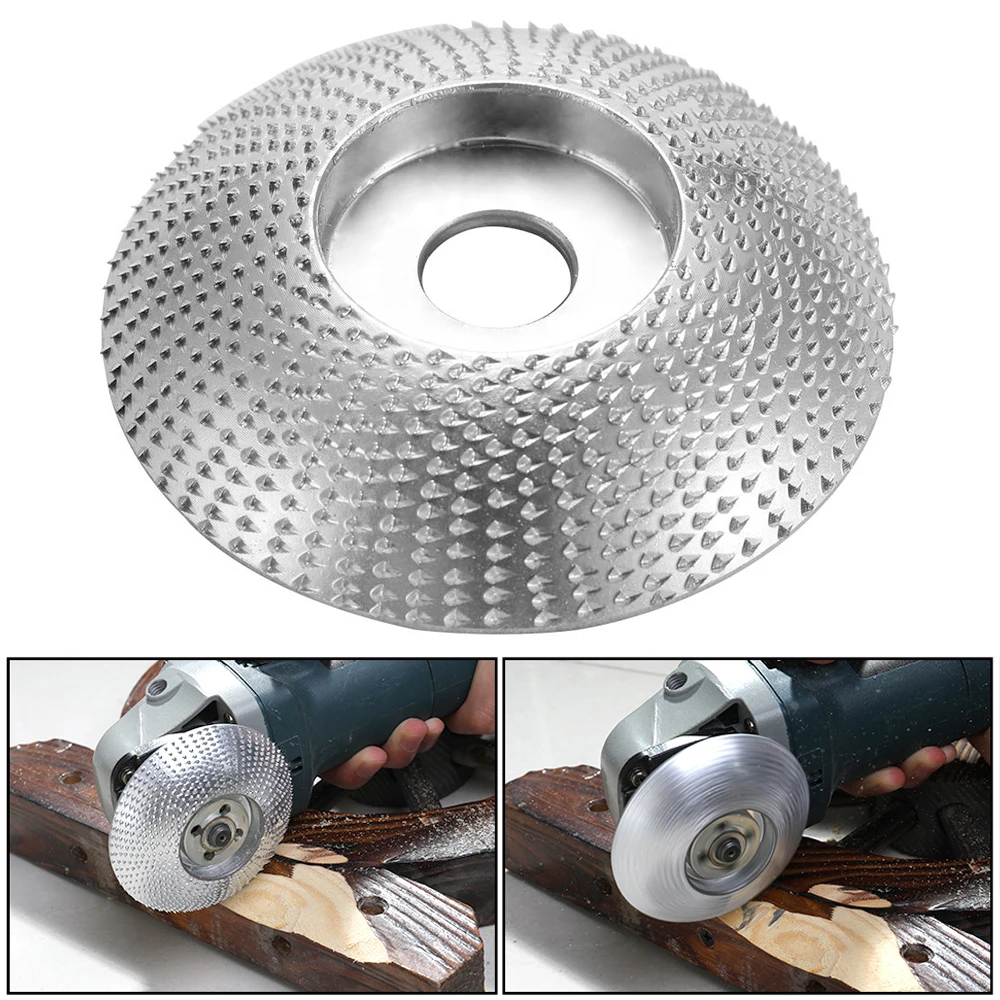 Wood Grinding Wheel Angle Grinder Disc Sanding Carving Rotary Abrasive Tool for Angle Tungsten Carbide Coating Bore Shaping