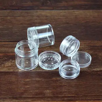 

Acrylic 5g empty cosmetic jar portable travel eye shadow pot makeup cream bottle