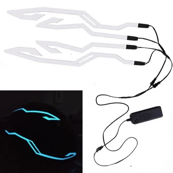 

Helmet EL Cold Light Light Motorcycle Riding Signal Accessories Luminous