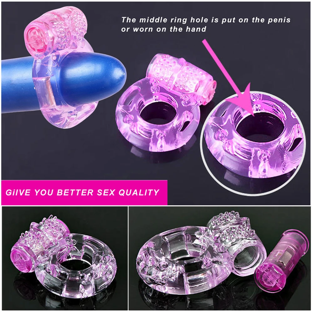 Delay Cocking Cage Ring Vibrating Sex Products Vibrator Delay Premature Ejaculation clitoris massager Lock Fine Adult products 2