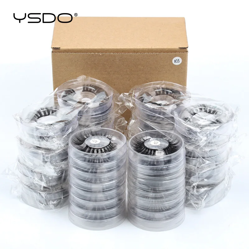 Wholesale 3D Mink Eyelashes Makeup Thick Natural Lashes