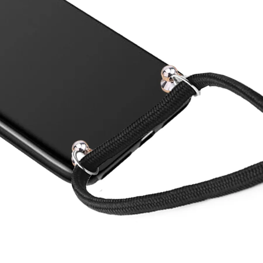 cute phone cases huawei Soft Case Lanyard Necklace Shoulder Neck Strap Rope Cord for Huawei Y5 2017 Y5II Lite Prime Y3 Y336 Y3C Y360 Honor 7S 8S Cover Huawei dustproof case