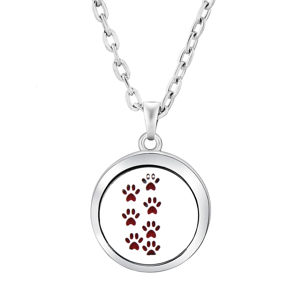 Elegant Stainless Steel Tree of Life Aromatherapy Necklace - Essential Oil Diffuser Pendant Jewelry Gift
