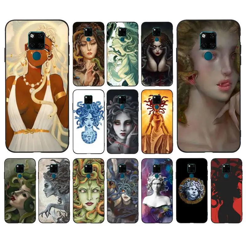 MaiYaCa Medusa Stone artistic Phone Case for Huawei Mate 20 10 9 40 30 lite pro X Nova 2 3i 7se | Мобильные телефоны и