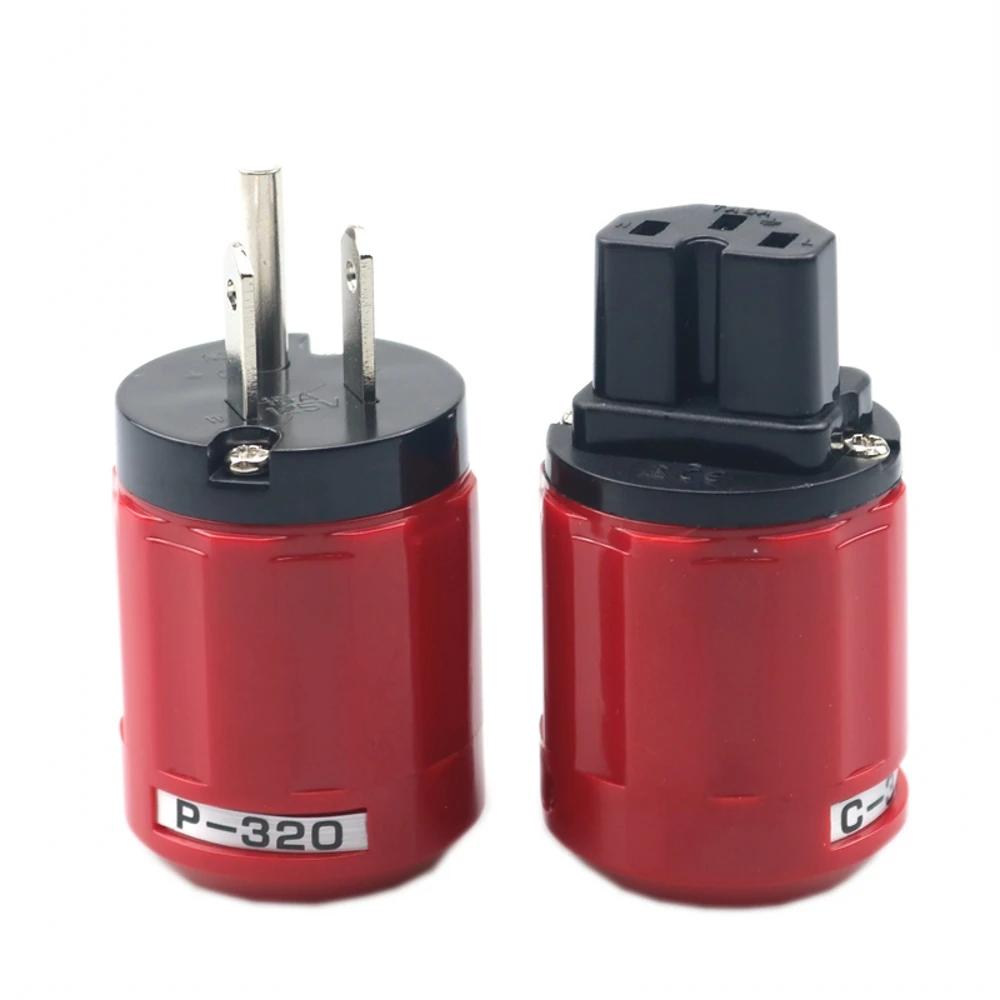 Oyaide HIFI P 320/C 320 медный штекер питания переменного тока EU/US Schuko Ver IEC Connector MATIHUR