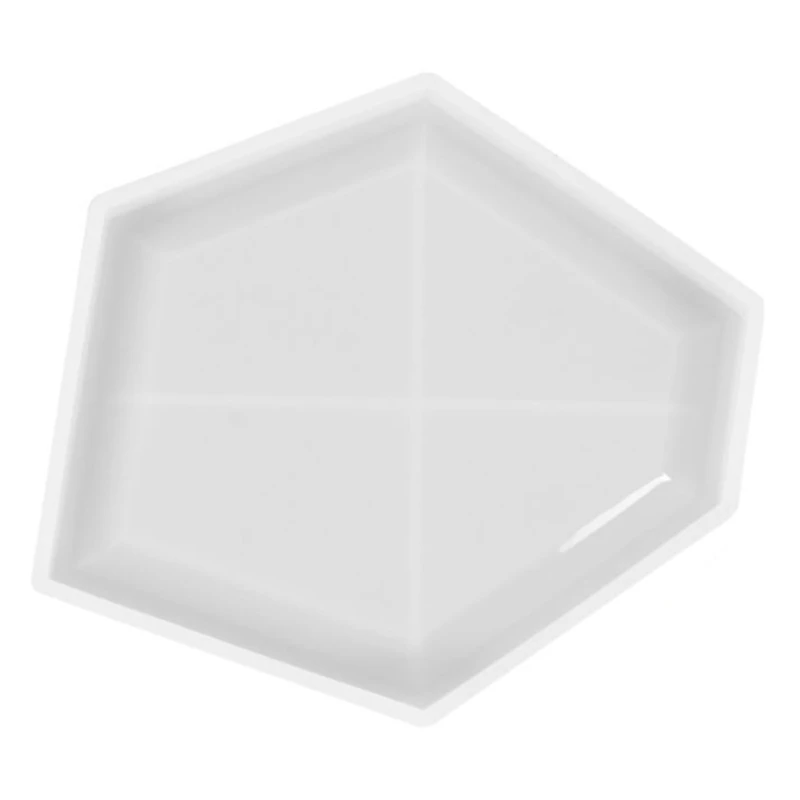 

Silicone Irregular Hexagon Resin Casting Molds, Epoxy DIY Casting Mold for Craft Art Making Resin Home Table Decoration