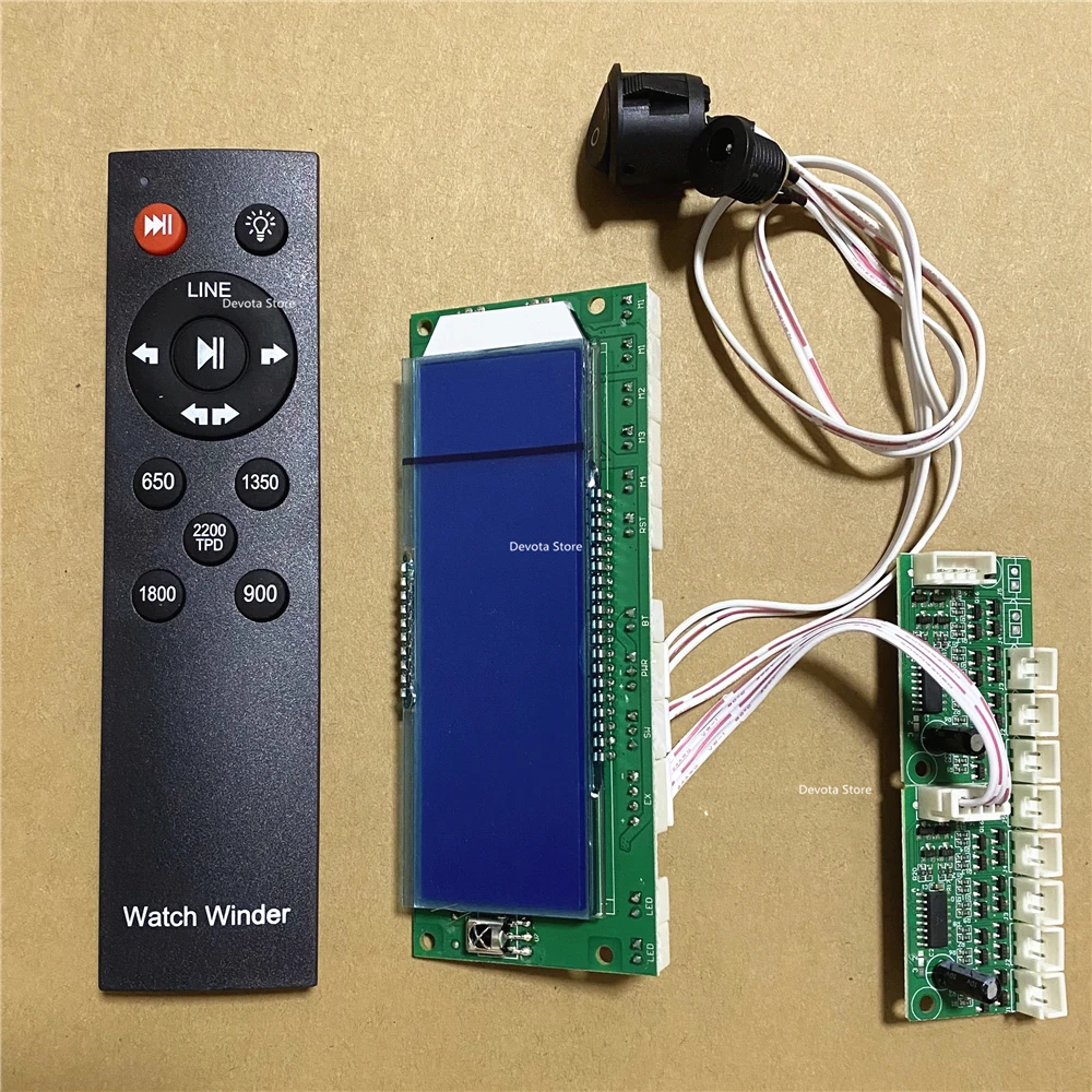 Watch Winder Circuit Board Watch Display Rack Winder Lcd Diy Watch