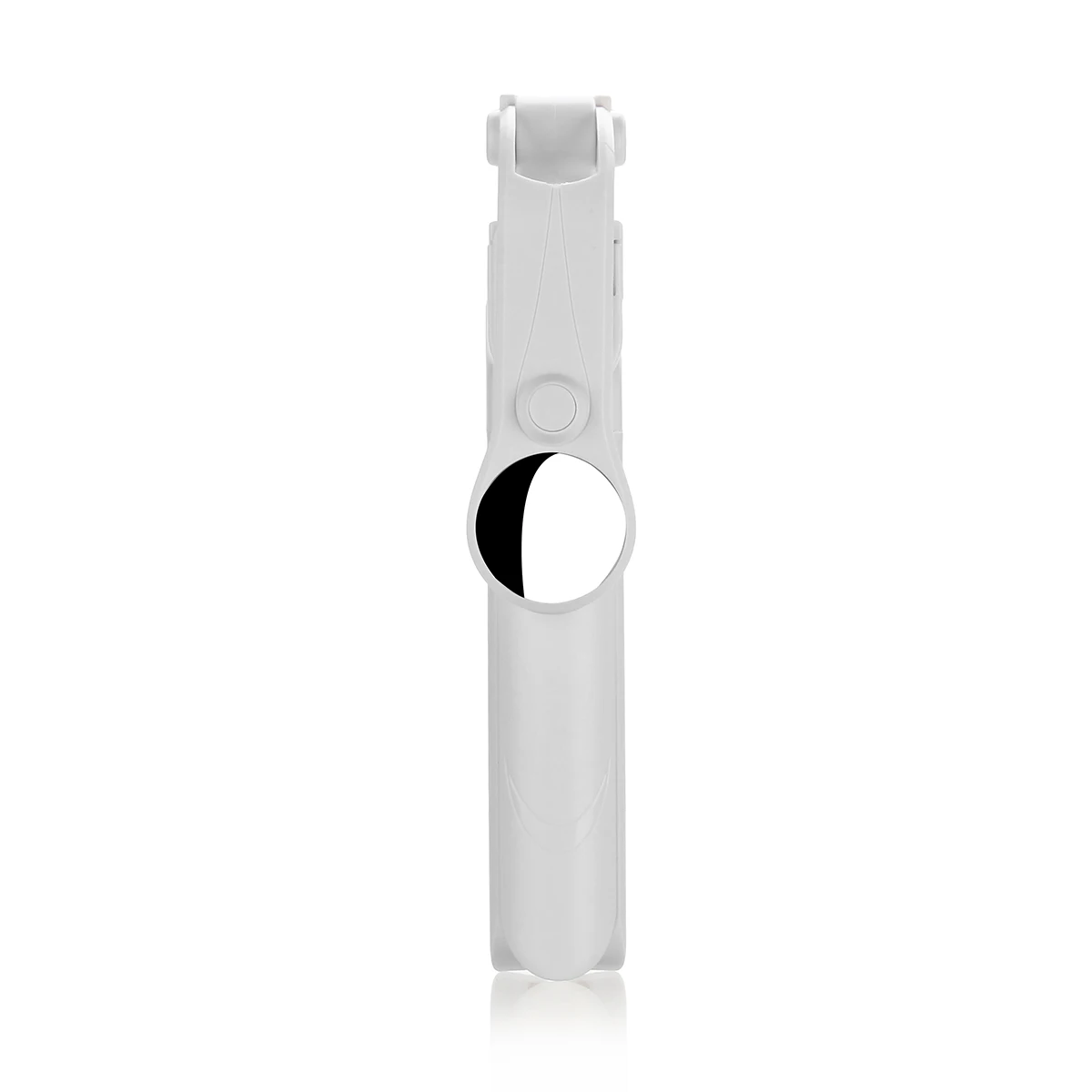Белый Беспроводной bluetooth селфи палка Выдвижной мини-штатив для iPhone 8X7 6s Plus складной ручной монопод пульт дистанционного управления с зеркалом - Цвет: Белый