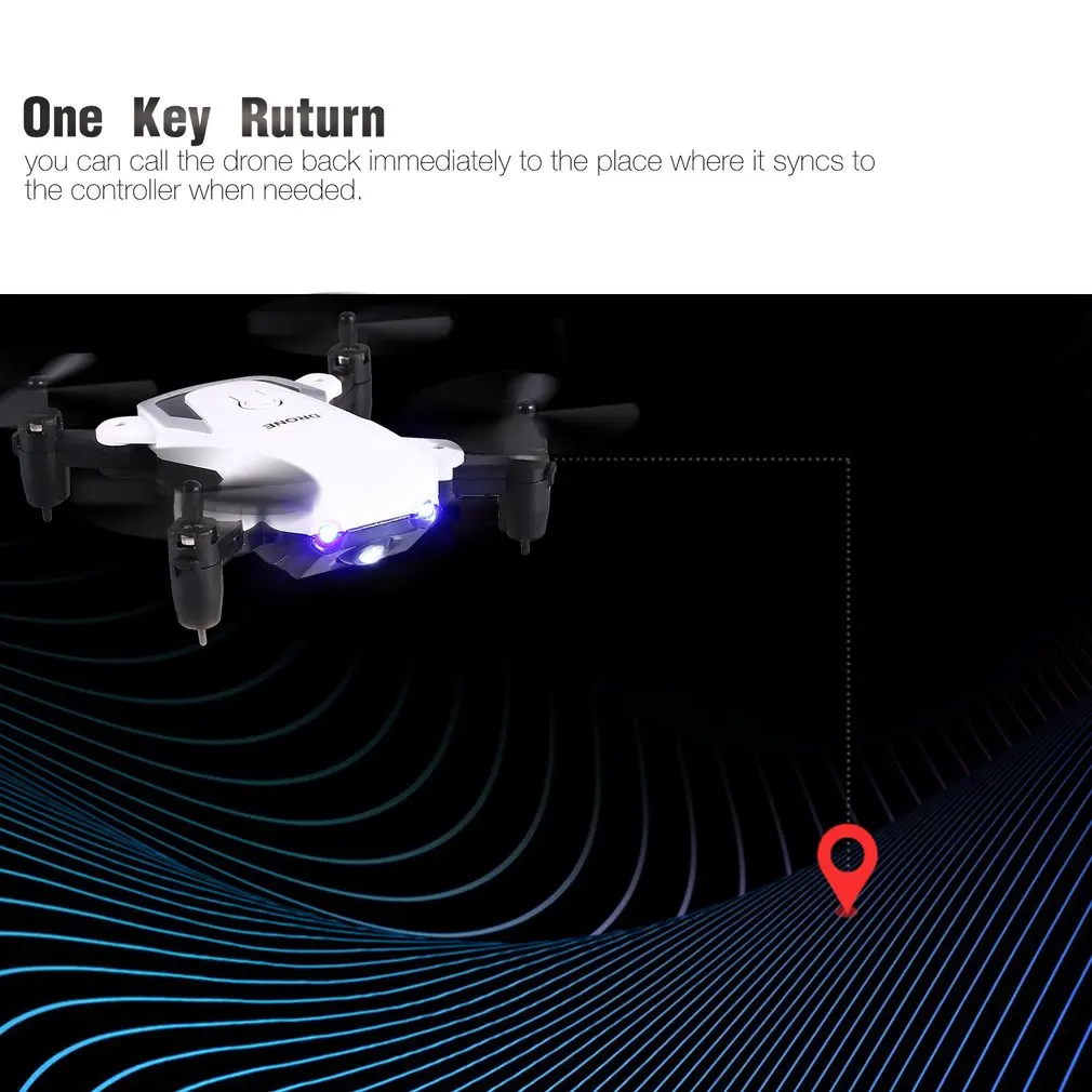 808 мини карманный складной FPV RC Квадрокоптер Дрон с 720P HD регулируемой Wi-Fi камерой в режиме реального времени удержание высоты Безголовый режим
