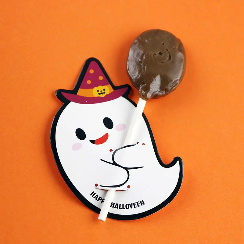50 шт многоцелевой hellowen орнамент 6,5x9 см DIY ручной работы Домашний декор декоративные бумажные Мультяшные узоры DIY украшения