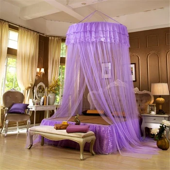 

Bed Canopy Colors Hung Mosquito Net Princess Bed Tent Curtain Foldable Canopy On The Bed Elegant Fairy Lace Dossels