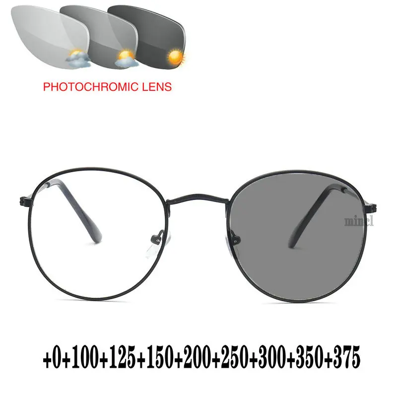 

2019 Progressive Multifocal glasses Transition Sunglasses Photochromic Reading Glasses Men Points for Reader Near Far sight FML