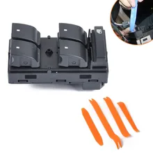 Power Window Switch Door Control Button Front Left Car Door Panel Window Master Switch Control Car Window Lifter Switch Button ityaguy car styling 81258067045 power window lifter switch for man tga tgx 81258067045 81258067098 901 104 002 901104002